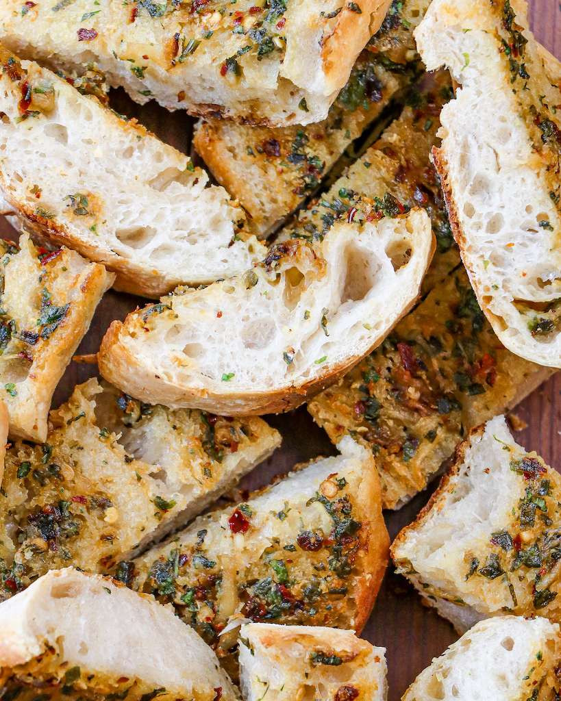 Roasted GarlicGarlic Bread